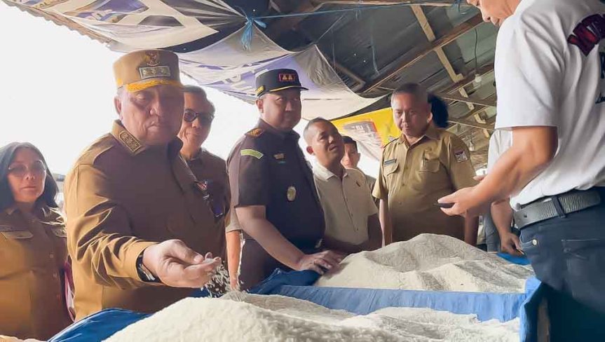 Bupati Robby Dondokambey Sidak Pasar Pantau Bapok Jelang Hari Pengucapan&nbsp;Syukur