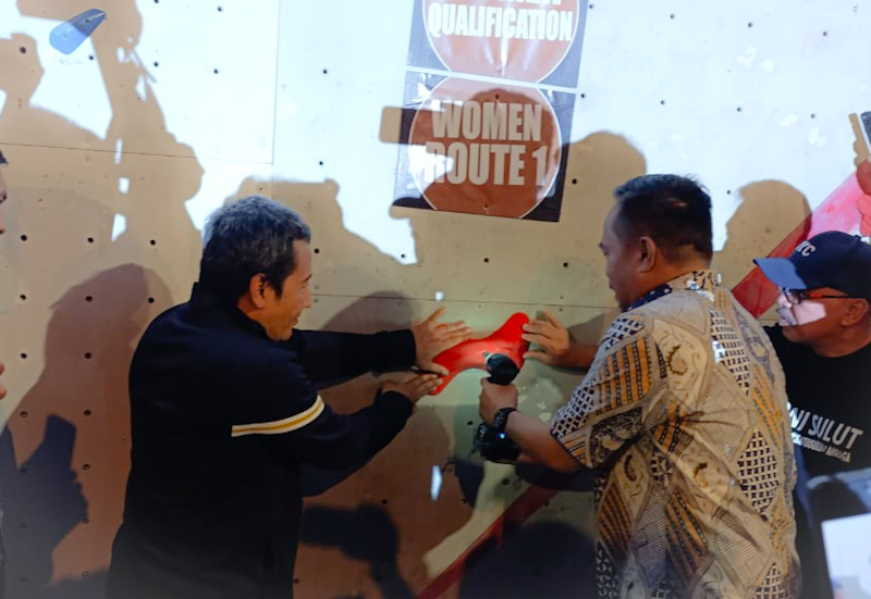 Wawali RS Buka Kejurnas Panjat Tebing Seri 1 Piala Wali Kota Manado&nbsp;2025