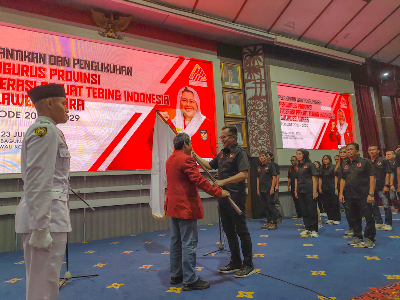 dr Richard Sualang dilantik Ketum FPTI Sulut Periode&nbsp;2025-2029
