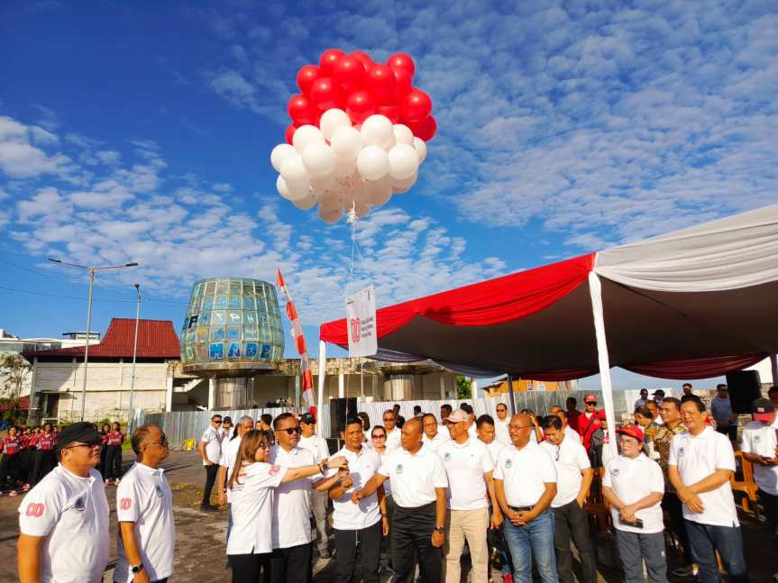 Semarak HUT RI ke-80, Pemkot Manado Awali Dengan Jalan&nbsp;Sehat