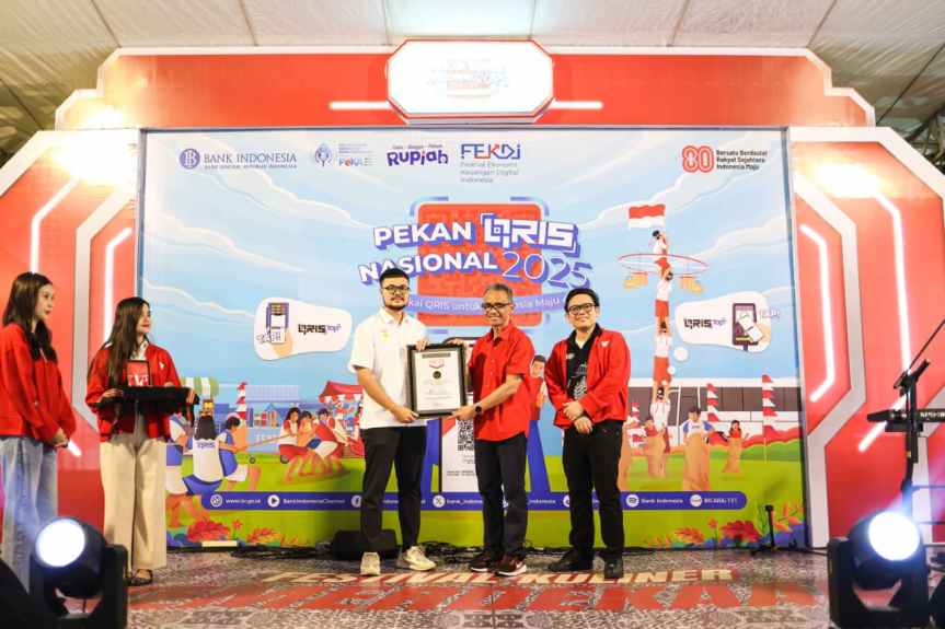 Tutup PQN 2025, BI Pecahkan Rekor MURI Jual Nasi Kuning Woka 3.001 Porsi Lewat&nbsp;QRIS