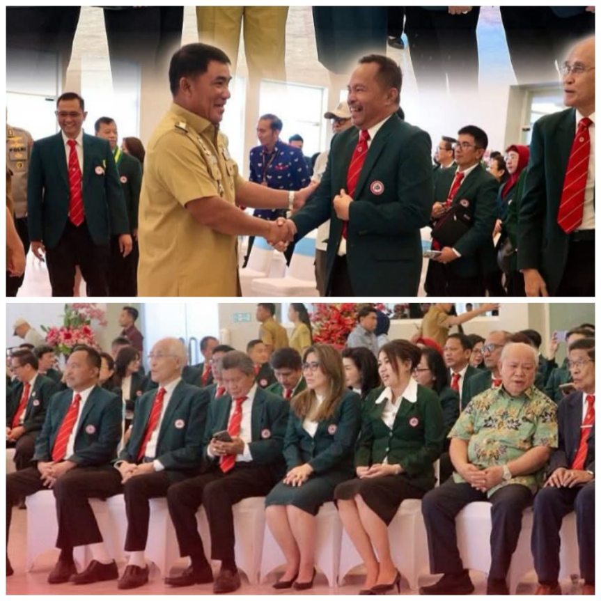 Wawali dr Richard Sualang di Lantik Pengurus IDI Sulut, Prof John Wantania Ketua Terpilih Periode&nbsp;2025-2028