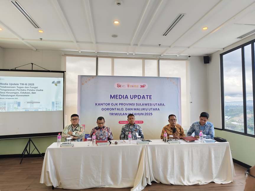 OJK SulutGoMalut : Puncak BIK 2025 di Gelar Oktober&nbsp;2025