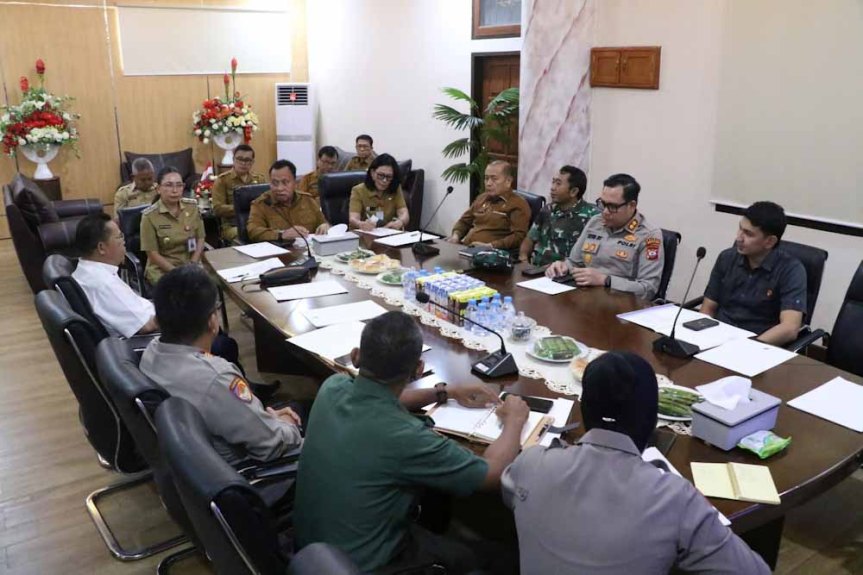 Forkopimda Minahasa Gelar Rapat Bahas Situasi Nasional dan Sinergitas&nbsp;Pembangunan