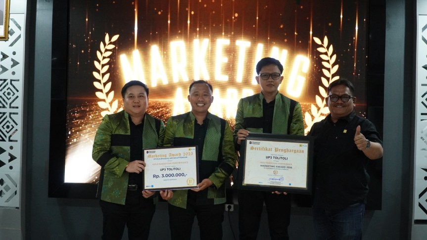 PLN UID Suluttenggo Dorong Peningkatan Layanan Pelanggan Lewat Marketing Award&nbsp;2025