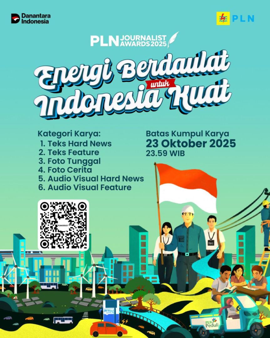 Ajang PLN Journalist Awards 2025 Dibuka, Apresiasi untuk Pewarta Penggerak Literasi Energi&nbsp;Nasional