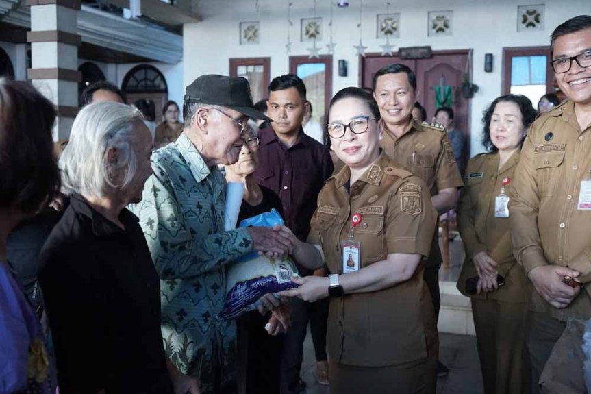 Wabup VaSung Pimpin Bakti Sosial HUT Minahasa: Kesehatan dan Kerukunan Jadi&nbsp;Prioritas