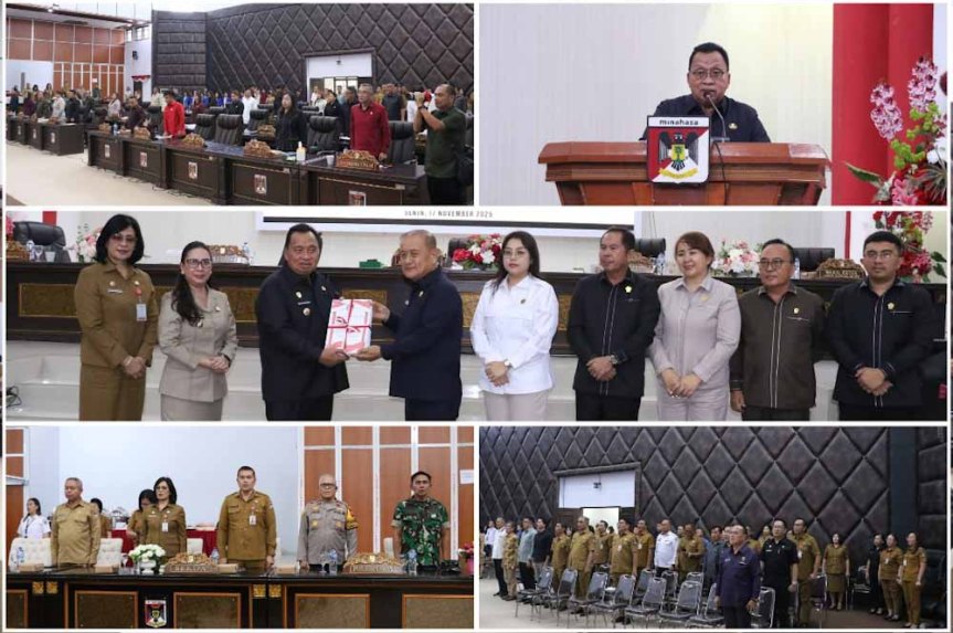 DPRD Minahasa Gelar Paripurna Penyampaian Rancangan KUA-PPAS APBD&nbsp;2026