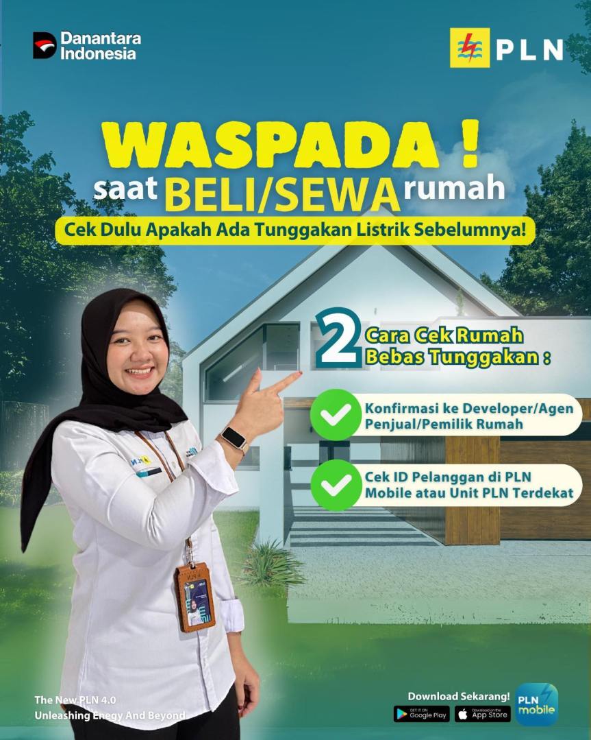 PLN UID Suluttenggo Ingatkan Pelanggan Cek Tunggakan Listrik Sebelum Membeli atau Menyewa&nbsp;Rumah