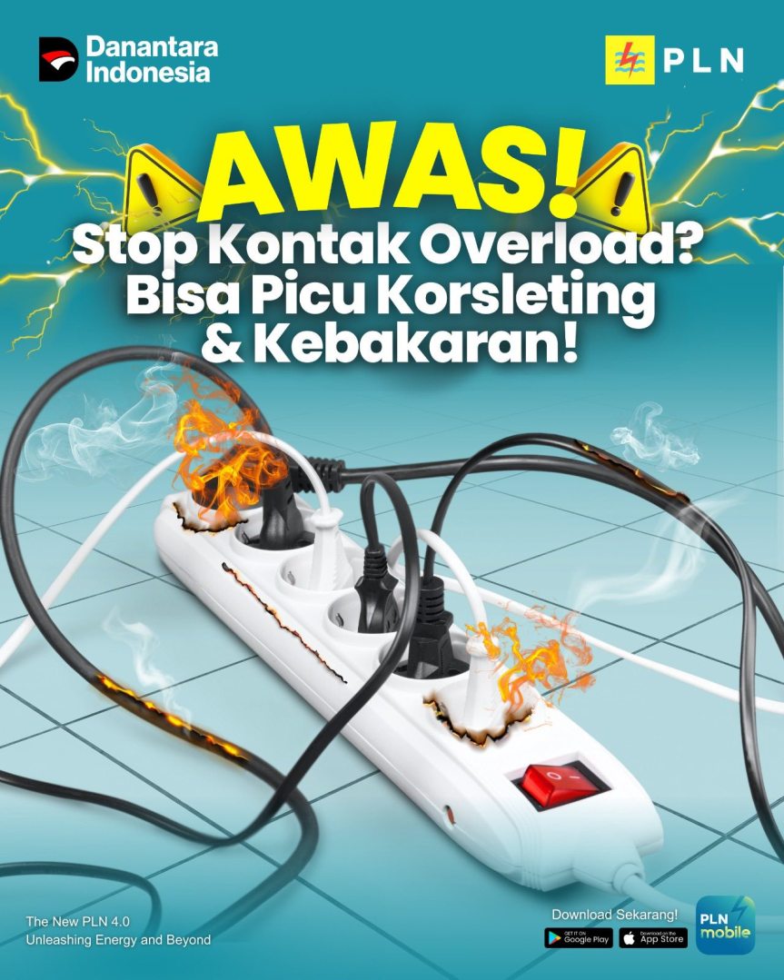 PLN Suluttenggo Ingatkan Warga Hentikan Penggunaan Kunci Kontak Berlebihan untuk Cegah&nbsp;Korsleting