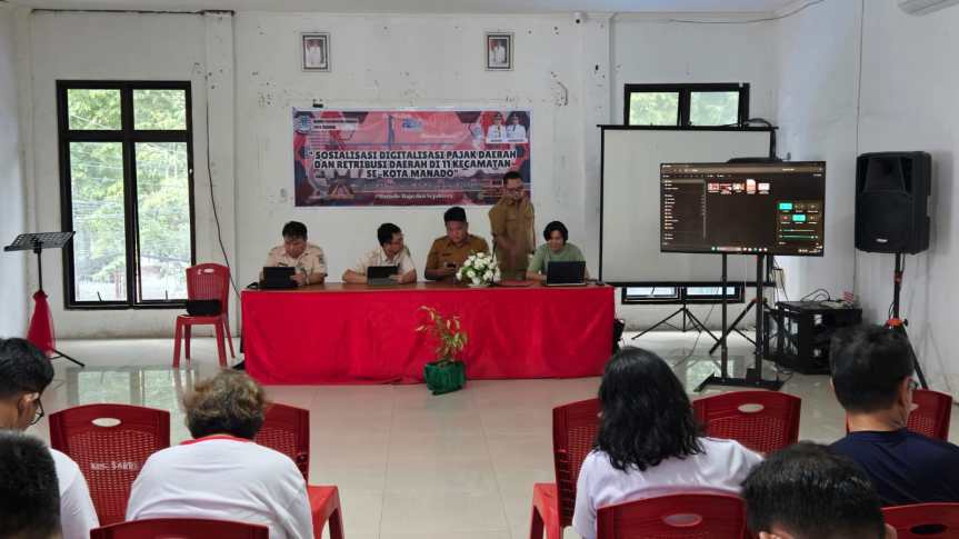Bapenda Manado Sosialisasikan Pembayaran Pajak Digital, Dorong Transparansi dan&nbsp;Efisiensi