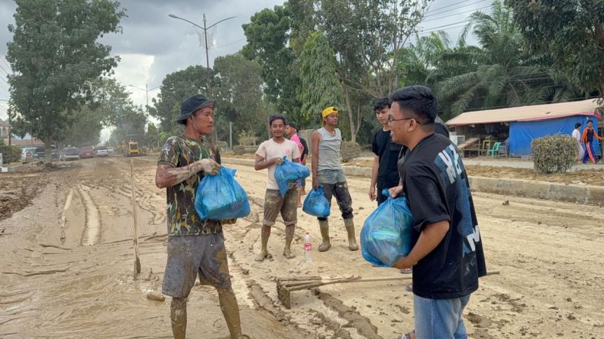 Wujud Solidaritas Kebangsaan, Panitia Natal Nasional Salurkan Bantuan untuk Warga&nbsp;Aceh