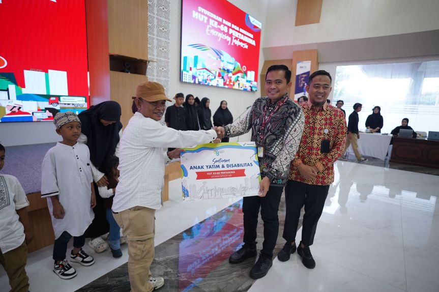 Pertamina Patra Niaga Sulawesi Berbagi Berkah untuk Panti Asuhan di Hari Ulang Tahun Pertamina&nbsp;ke-68