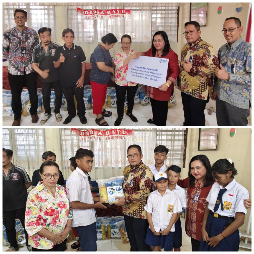 BRI Peduli Salurkan 2.500 Paket Sembako, Perkuat Makna Natal di Rangkaian HUT ke-130&nbsp;BRI