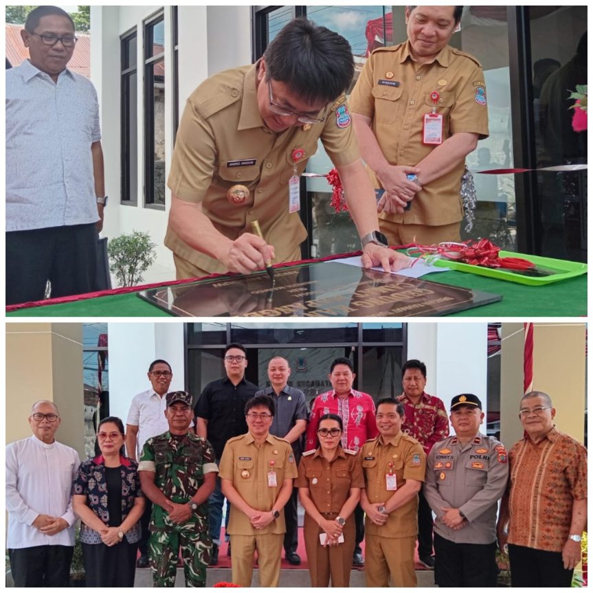 Wali Kota Andrei Angouw Resmikan Kantor Kecamatan Mapanget, Dorong Peningkatan Kualitas Pelayanan&nbsp;Publik