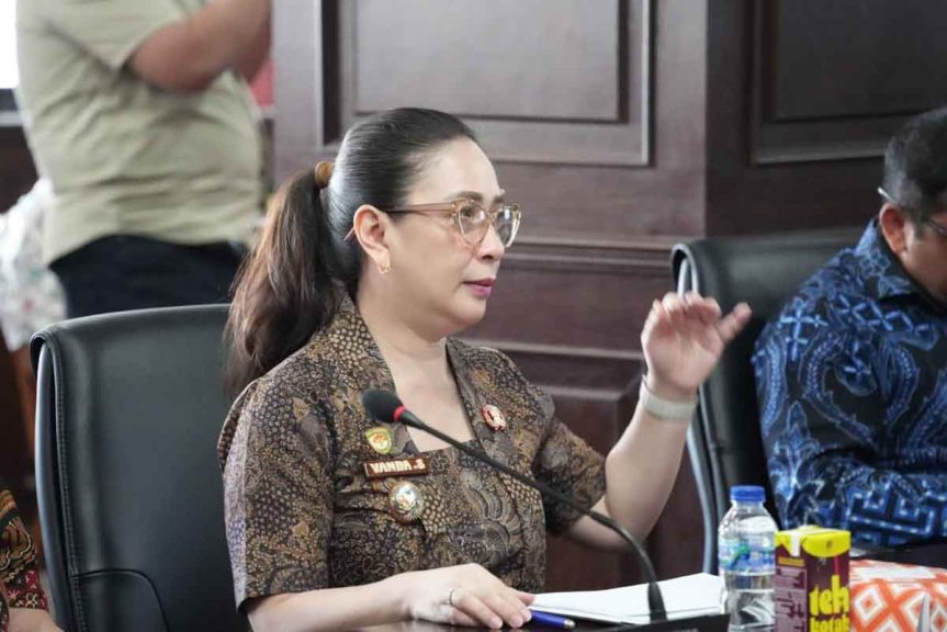 Wabup Vanda Sarundajang Tegaskan Komitmen Pemkab Minahasa Untuk Sukseskan Percepatan Pelaksanaan Program Nasional&nbsp;MBG