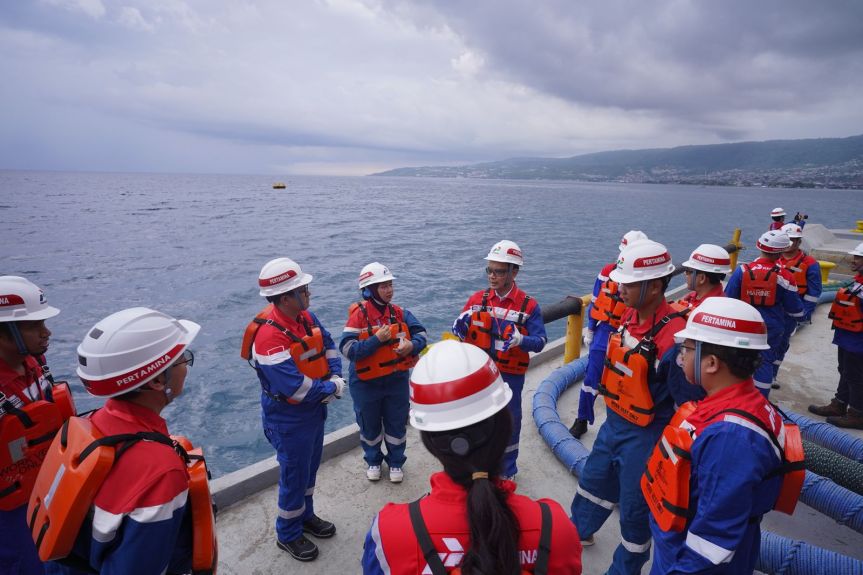 Pertamina Patra Niaga Regional Sulawesi Perkuat Budaya Manajemen Risiko melalui MWT di Fuel Terminal&nbsp;Luwuk