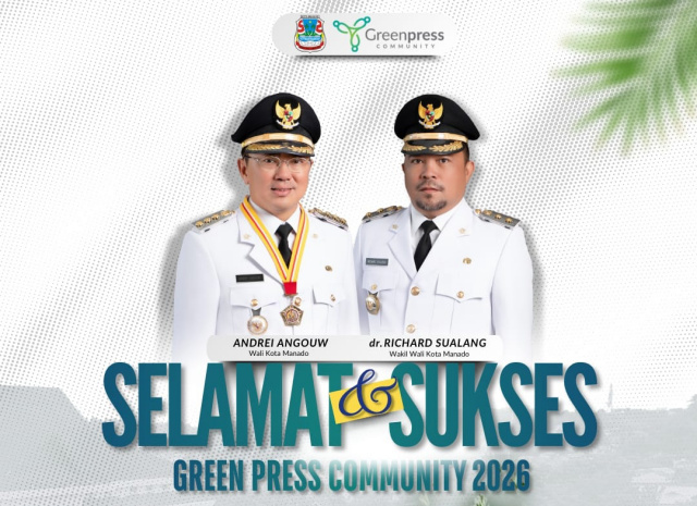 Pemkot Manado Dukung Penuh Green Press Community 2026, Tegaskan Komitmen Perlindungan&nbsp;Lingkungan