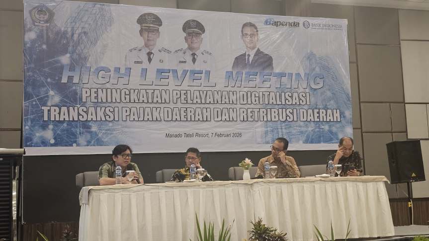 HLM TP2DD Kota Bitung Tegaskan Evaluasi dan Penguatan Elektronifikasi Pajak dan Retribusi&nbsp;Daerah