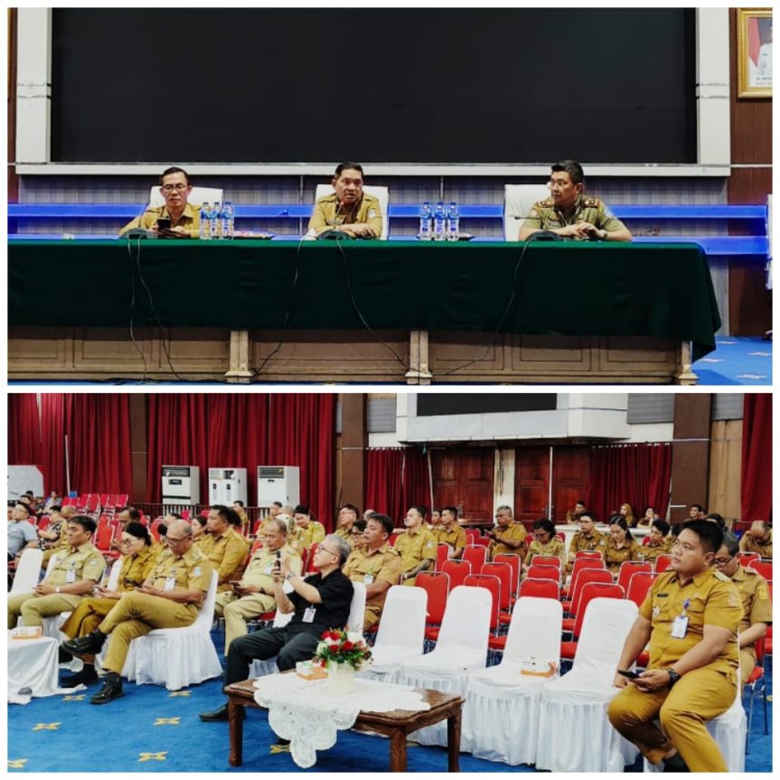 Pemkot Manado Gelar Rakor Gerakan Indonesia Asri, Fokus Penataan Kabel, Reklame, dan Kebersihan&nbsp;Kota