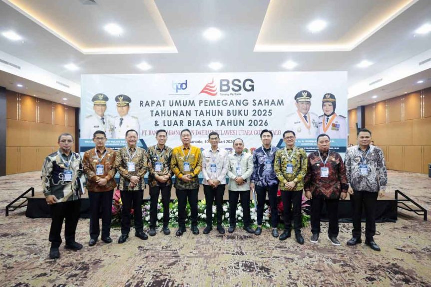 Bupati Minahasa Hadiri RUPS Tahunan BSG, Dukung Kebijakan Strategis Bank&nbsp;SulutGo