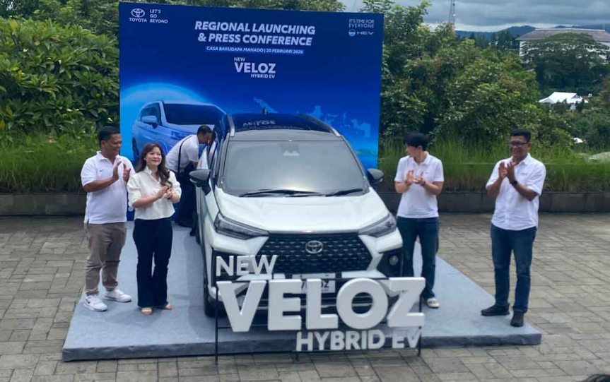 Perkuat Komitmen Elektrifikasi, Toyota Resmi Mulai Penjualan New Veloz Hybrid EV di Sulawesi&nbsp;Utara